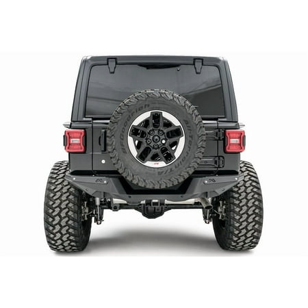 18-C WRANGLER JL REAR BUMPER W/PRE-DRILLED SENSOR HOLES Fits 2021 Jeep Wrangler