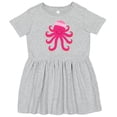 thumbnail image 3 of Inktastic Octopus Ocean Sea Creature Girls Girls Toddler Dress, 3 of 5