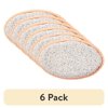 (6 pack) Equate Pumice Stone with Grip Handle, Travel Size, Color May Vary, 1 Count