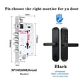 thumbnail image 2 of Biometric Fingerprint Lock, Security Entrance Smart Door Lock Password RFID TTLOCK App, 2 of 7