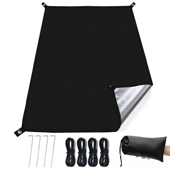 Tienda de campaña KRUI PU, 2000 mm, impermeable, 218 x 150 cm