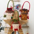 thumbnail image 2 of Ruiboury Xmas Tree Pendent Gift Holder Candy Bag Craftsmanship Compact Size DIY Prop Multipurpose Household Accessories Cute Kid Toy Snowman Shape, 2 of 6