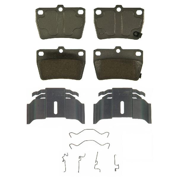 GoParts OE Replacement for 20042005 Toyota RAV4 Rear Disc Brake Pad