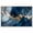 Silver Frame, variant on Dark Blue Texture with Golden Touch I Framed High-Gloss Acrylic Glass Blue Wall Art by Art Remedy, Gold Frame, 15 x 10