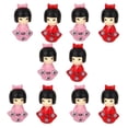 thumbnail image 1 of Adorno de casa de muñecas en miniatura 10pcs Chicas Vestidos Kimonos Miniatura Resina Decoración para Bonsai Jardín Casa de Magideal Adorno de casa de muñecas en miniatura, 1 of 8