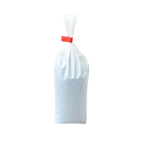 1 lb Ground Meat Bag, Plain White, 1000 Bags