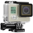 thumbnail image 3 of Waterproof Housing Case for GoPro Hero 4/3/3+, 60M/190FT Underwater Protective Dive Housing Shell with Bracket Mount Accessories for GoPro Hero4, Hero3+, Hero3 Action Camera Outside Sports, 3 of 8