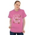 thumbnail image 3 of Funny Christmas Official Cookie Tester Men's Graphic T Shirt Tees Brisco Brands S, 3 of 6