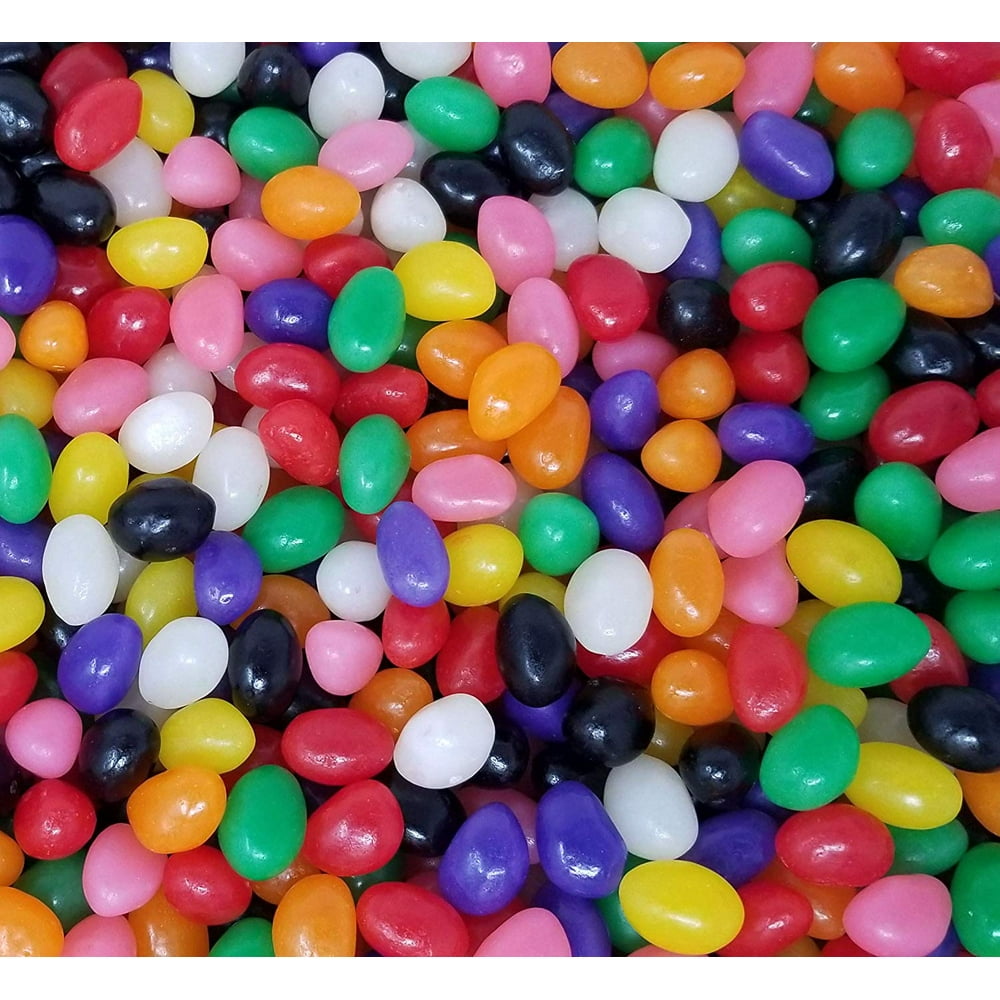 Brach's Assorted Fruit Flavored Classic Jelly Beans Candy, Grape, Lemon