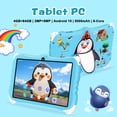 thumbnail image 1 of Riousery Tableta Educativa para Niños 7 Pulgadas (17.78 cm) Android 10, Memoria 4GB RAM y 64GB, Alta Resolución FHD, Batería 5000mAh, Control Parental Integral, Funda Protectora de Silicona Color Rojo, 1 of 5