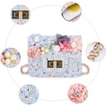 thumbnail image 3 of Little Girls Purse Flowers & Pearl Mini Cute Princess Handbag Shoulder Messenger Bag for Toys Gifts (Blue), 3 of 5