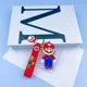 thumbnail image 4 of Set 24Pcs Super Mario Bros Keychain Action Figure Pendant Cute Cartoon Character Toy Doll Model Decoration Kid Birthday Gift, 4 of 5