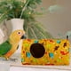 thumbnail image 1 of Jaula para loros Fernando Tela impermeable Amarillo 31x15x15cm, 1 of 8