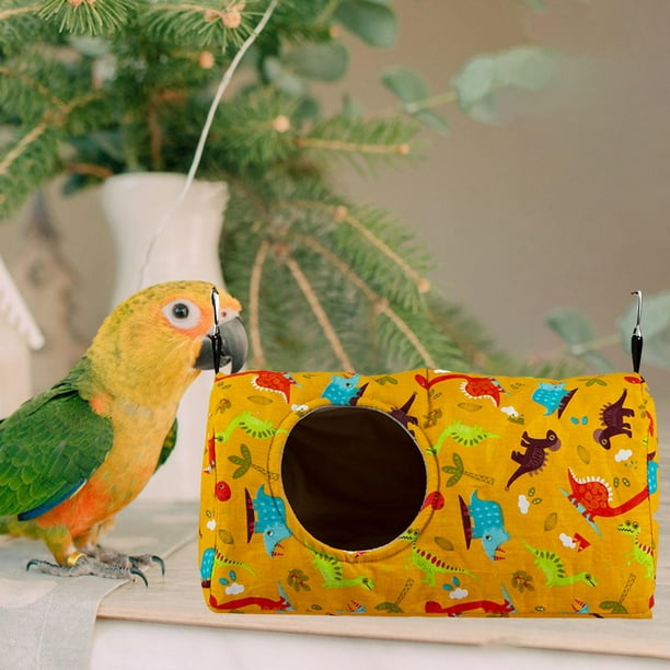 Jaula para loros Fernando Tela impermeable Amarillo 31x15x15cm