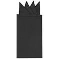 thumbnail image 1 of INSPIRE CHIC Men's Pocket Squares PreFolded Triangles On Card Suit Handkerchief Black One Size, 1 of 4