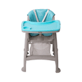 thumbnail image 1 of Peke Baby Silla Alta Periquera Plastico Gris Charola Azul, 1 of 4