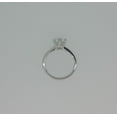 thumbnail image 4 of 2Ct Lab Created Diamond Round Cut Solitaire Leady Engagement Ring 14K White Gold Plated, 4 of 4