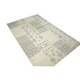 thumbnail image 4 of Cream Modern 5X8 Oriental Moroccan Style Rug, 4 of 11