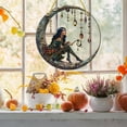 thumbnail image 7 of KQJQS Personalized Witch Window Hanging Suncatcher Ornament, Beautiful Witch Suncatcher Ornament, Multi-Colored Acrylic Moonlit Witch Crystal Pendant for Wall or Window Decoration, 7 of 7