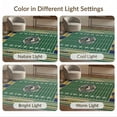 thumbnail image 7 of ODIKA 8'x10' Washable Area Rug Non-Shedding, Easy Care, Endzones Soccer Hockey Shaped Artificial Football Markings Field Playful for King Size Bedroom Under Bed, Master Suite, 7 of 7