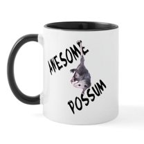 CafePress - Awesome Possum Mug - 11 oz Ceramic Mug - Novelty Coffee Tea Cup