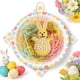thumbnail image 4 of CaiYueKe Easter Bunny Ornament Resin Gingerbread Pendant Hanging Decor Spring Holiday Home Party Tree Decoration Cute Collectible Gift Festive, 4 of 7