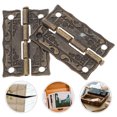 thumbnail image 4 of Shisuyan Retro Elegance Drawer Hinge Golden Iron 40Pcs, 4 of 8