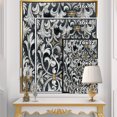 thumbnail image 2 of Gold Mettalic Floral Strapwork - Ornate Glam Framed Canvas, 2 of 3