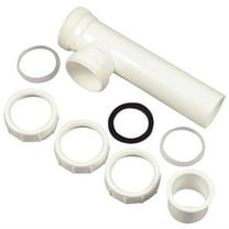 Slip Joint End Outlet Tee - White - 4 in.