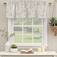 thumbnail image 3 of 2 Pack Valances for Windows, Abstract Airline Route Window Valances for Living Room/Bedroom/Bathroom, Vintage Aircraft Arrows Light Filtering Kitchen Curtain Valance Window Treatment 42"W x18" L, 3 of 9