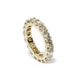 thumbnail image 2 of 4 Carat Diamond Eternity Ring 14K Yellow Gold, 2 of 3
