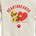 thumbnail image 3 of Paw Patrol -  Valentine's Heartbreaker - Toddler And Youth Crewneck Fleece Sweatshirt, 3 of 6