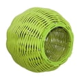 thumbnail image 2 of syligr Plastic Woven Bird Hammock Small Pet Bird Sleeping Nest Bird Cage Accessories for Parrots Cockatiels Lovebirds 5.9 Inch Hanging Chew-Resistant Warm House, 2 of 6