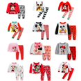 thumbnail image 2 of Conjuntos de pijamas de manga larga para niños y niñas, ropa de dormir para bebés, Mickey, Minnie Mouse, Spiderman, coches, 2 of 4