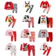 thumbnail image 2 of Conjuntos de pijamas de manga larga para niños y niñas, ropa de dormir para bebés, Mickey, Minnie Mouse, Spiderman, coches, 2 of 4