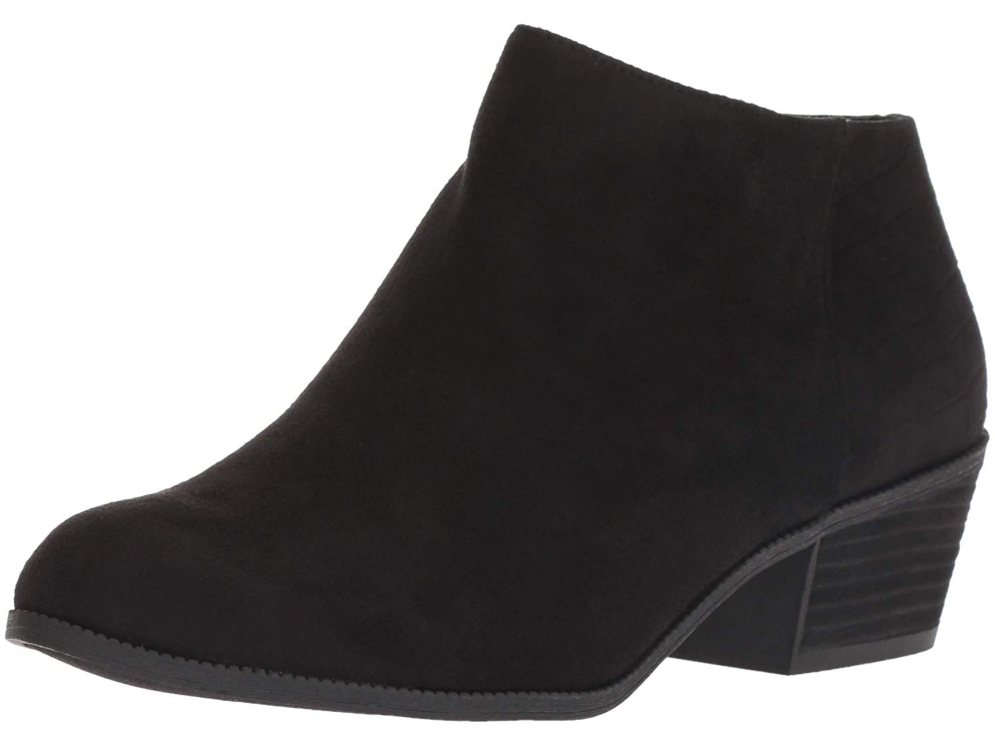 Dr. Scholl's Womens Brendel Almond Toe Ankle Fashion Boots - Walmart.com