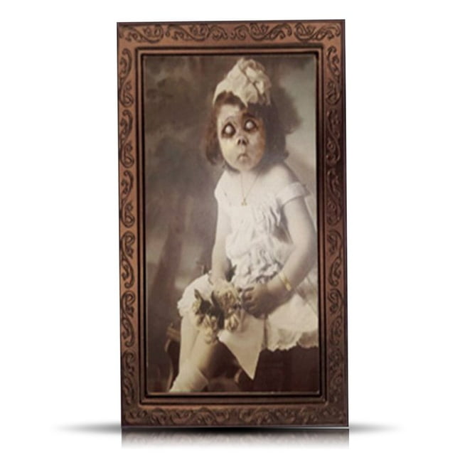 MesaSe Halloween Picture Frame Party Horror Scary PVC TPE Photo Home Hotel Haunted House Decorations B010