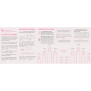 Olive & June Instant Mani Round Extra Short Press-On Nails, Lavender Shimmer, 42 Pieces