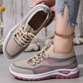 thumbnail image 5 of Women's Sneakers Breathable Knit Running Shoes Lightweight Comfortable Casual Walking Shoes For Women Men, 5 of 7