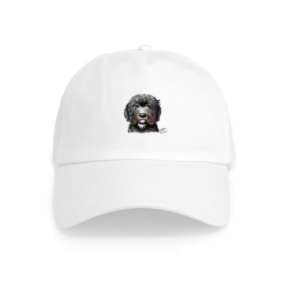 CafePress - WB Black Doodle Cap - Adjustable 100% Brushed Unisex Casual Cotton Baseball Cap, Beige, 1