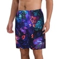 thumbnail image 2 of Fotbe Magic Colorful Forest Leaves Trajes de Baño Estampados para Hombre, Shorts de Verano de Secado Rápido, Ropa de Playa, Bañadores-3X-Large, 2 of 6