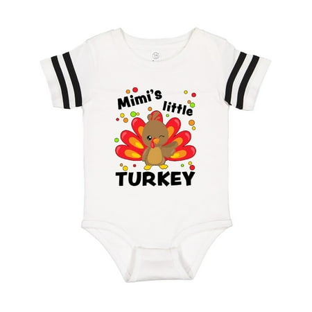 

Inktastic Mimi s Little Turkey Gift Baby Boy or Baby Girl Bodysuit