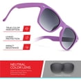thumbnail image 3 of Lentes de Sol Retro Rewind para Niños con Protección UV400 y Montura Goma, Edad 3-12, 3 of 6
