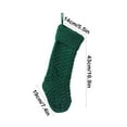 thumbnail image 3 of YIMWNYI Christmas Stocking, Knitted Christmas Stocking, Cable Knitted, Personalized Holiday Gift for Parents, Christmas Decor Hanging Stocking, Xmas Stocking for Holiday Presents, 3 of 6