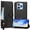Black, variant on FOXDOCK forMotorola Moto G86Wallet Case with Zipper Pocket & Wrist Strap, PU Leather Flip Cover with Card Slots, Kickstand, Magnetic Closure