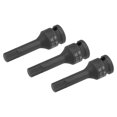 thumbnail image 1 of Unique Bargains 3 Pcs 3/8-Inch Drive x 8mm Impact Hex Bit Socket, Metric 2.36' Length, Cr-Mo Steel, 1 of 3