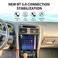 thumbnail image 6 of SNATEEN 12.1 inch Carplay Screen/Radio/Multimedia Player for Lexus GS300 1999-2004 Universal Car Navigation/GPS Upgrade Headunit Android Display 1080P Touch Screen Receiver Replace System, 6 of 15
