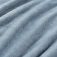 thumbnail image 4 of Classic VelvetLoft® Solid Bed Blanket, King Size Bed Blanket, Lightweight Soft Fuzzy Plush Blanket for Bed and Couch, Polar Blue, 90x108 Inches, 4 of 8