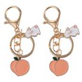 thumbnail image 4 of 2PCS Pêche Forme Porte-Clés Porte-Clés Sac Pendentif Porte-Clés Sac Pendentifs, 4 of 9