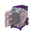thumbnail image 3 of Zuca 18" Sport Bag - Pink Oasis with 2 Small Utility Pouch (Purple Frame), 3 of 7